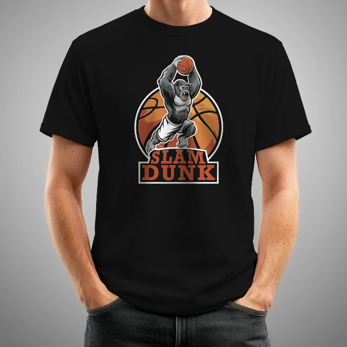 Gorilla slam dunk