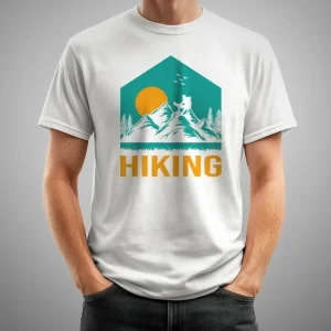 Hiking tricolor blanca