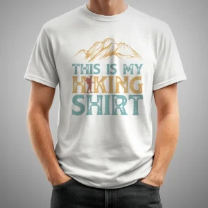 This is my hiking shirt