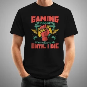 Gaming in progress negra